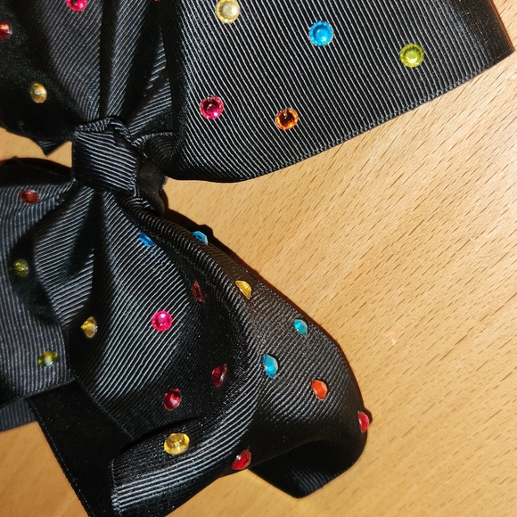 3 fo 15 Bundle Jojo Siwa Dance It Out Black Bow with Colored Gemstones - Picture 5 of 6